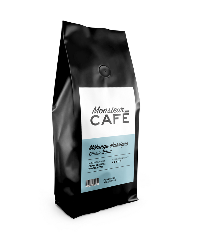 Monsieur Café Mélange Classique Grains 300g